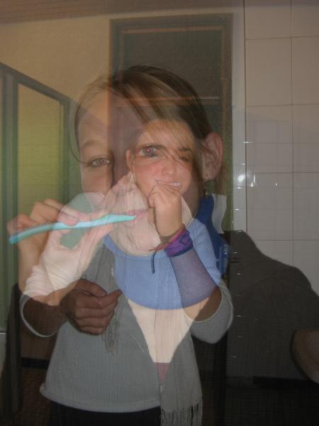Brossage de dents au lycée